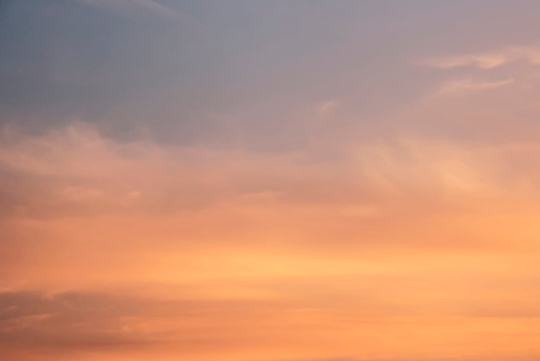 defocused beautiful colorful flame clouds in the sky